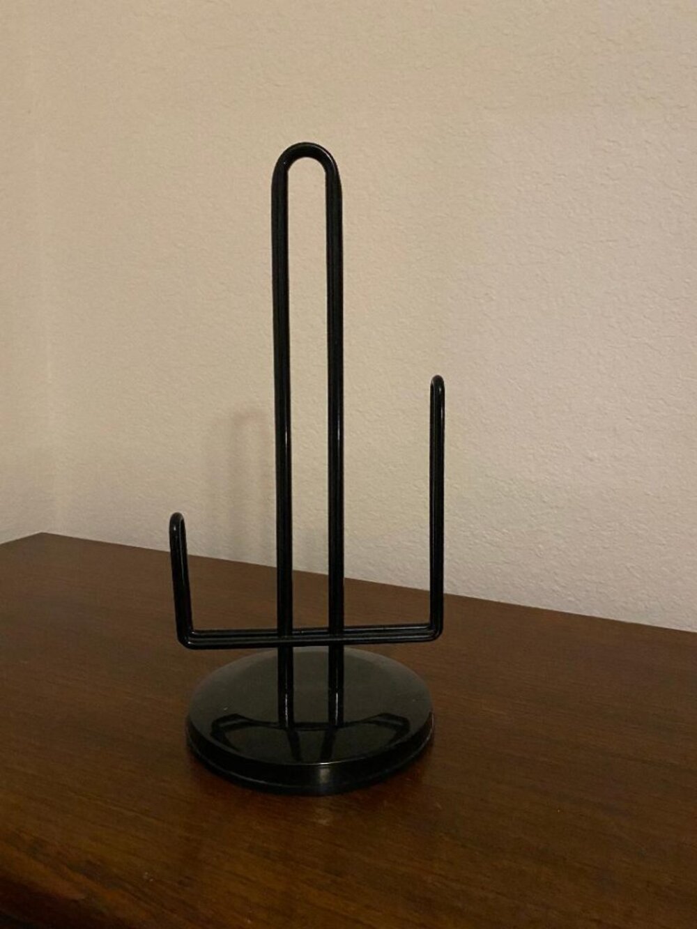 Paper Towel Holder with Weighted Base